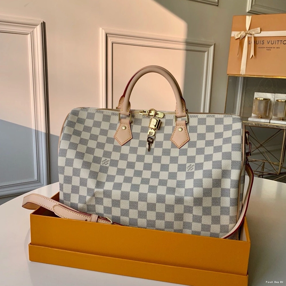 First bag BANDOULIÈRE Vuitton SPEEDY 35 Louis 0820